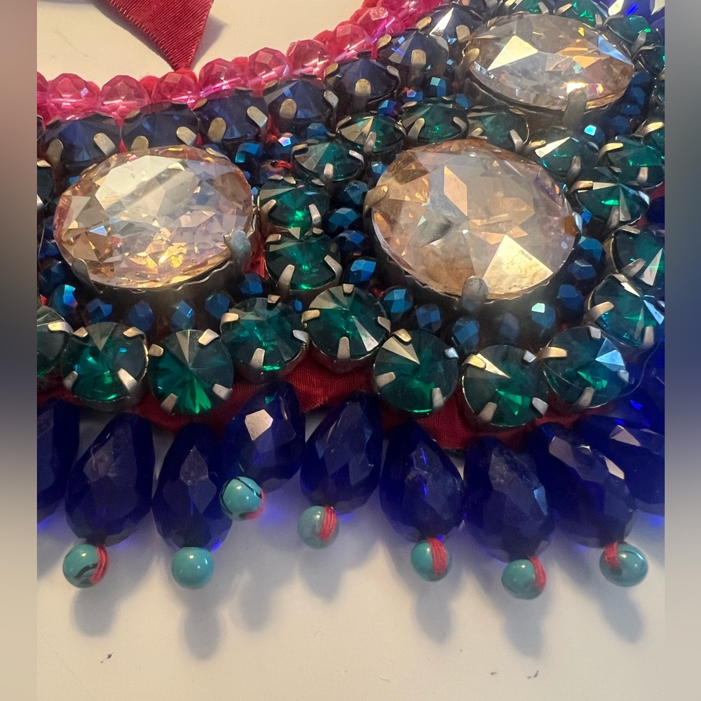 Roberta Roller Rabbit Bib Necklace - Picture 2 of 5